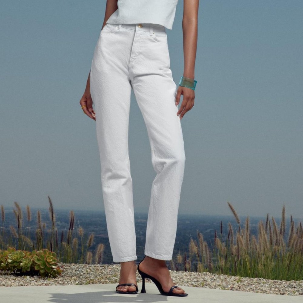 NWOT Zara White Denim Jeans